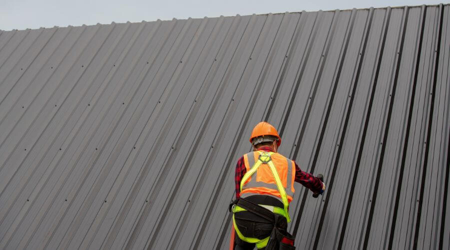 Professional metal roof installation services in Council Hill, OK